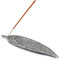 Ajuny Räucherstäbchenbrenner aus Aluminium Aschenfänger Silber Finish Räucherstäbchenhalter im Tibetischen Stil Meditationszubehör Spirituelle Heimdekoration Duftgeschenke