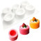 BYYLECL 3D Jelly Pudding Cupcake Cake Moulds Silicone Mold Mousse Ice Creams Chocolates Pastry Art Baking Pan Bakeware Dessert Soap Making Baking Mold Handmade