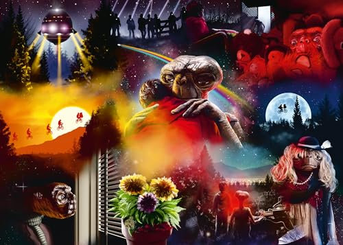 Ravensburger Puzzle 12000188 - E.T. - 1000 Teile Puzzle für Erwachsene und Kinder ab 14 Jahren, Filmpuzzle für E.T-Fans