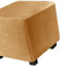 Hockerbezug Quadratisch 45cm/50cm/65cm Ottomane Bezug Quadratisch Bezug Hocker Quadratisch Hocker überzug Schonbezug Bezug für Fußhocker Stretch Ottomane Abdeckung Hockerabdeckung(Color:Khaki,Size:70x