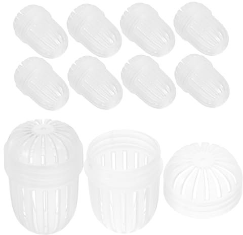 JECOMPRIS Tea Strainer Filter - Transparent Plastic Tea Sieve for Loose Leaf Fine Infuser Insert for Home and Office Use Easy to Clean