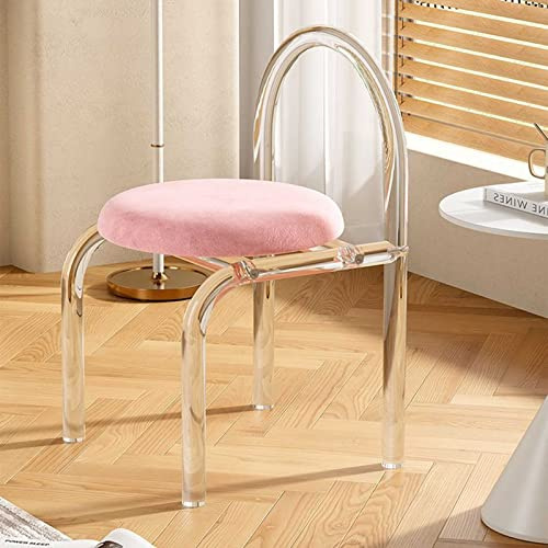Make-up-Stuhl – Luxuriöser Ess- und Ankleidehocker für Schlafzimmer und Freizeit – Nordic Light Design