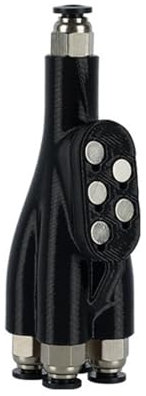 4 in 1 PTFE Tube Adapter Connectors for Lab X1C P1P/S 3D Printer Accessories 4 in 1 PTFE Adapter Replacement Part