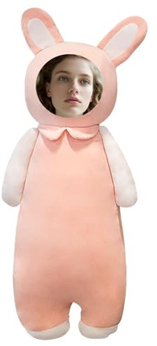 Personalisiertes Stofftier Puppe mit eigenem Gesicht,Kuscheliges Individuelles Stofftier Geschenk für Geburtstag, Jahrestag,Überraschungen 4