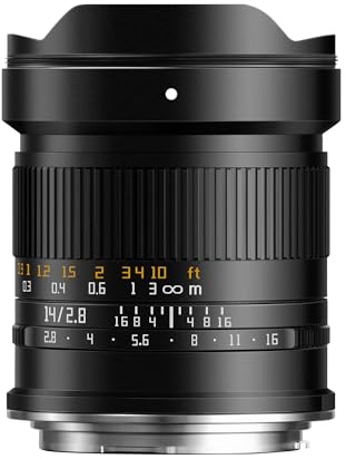 TTARTISAN 14 mm F2.8 ASPH. Objectif Plein Format Mise au Point Manuelle Ultra Grand Angle (pour Canon RF)