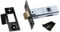 Door Latches Tubular Mortice Fit 76mm or 64mm Case Size - Black Finish (64mm Case Size)