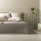 sei Design Luxus Tagesdecke Moderne Steppdecke Wohndecke Überwurf Sofadecke 220x240 220x260 (Living Trend - Taupe, 220 x 240 cm)