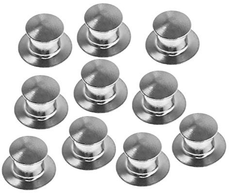 20x Pin Keeper Sicherung Pin Lock Feder Klick Kutte Weste Trucker Nadel