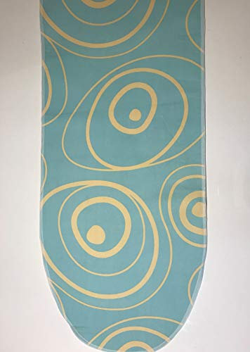 Domena TF Cotton Ironing Board Cover - Durable Felt Backing - 135 cm x 48 cm TF Series Ironing Boards