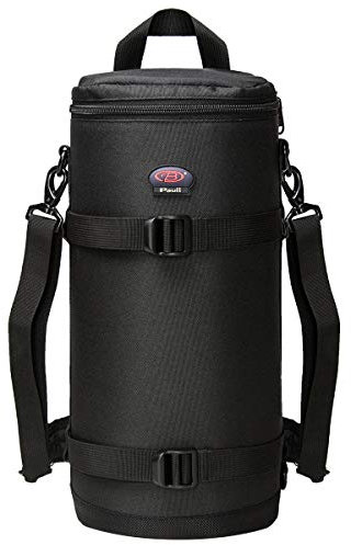Lens Pouch for DSLR Camera Lens Fits for Canon, Nikon, Pentax, Sony, Olympus, Panasonic, and Other Lens