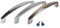 Stahlia Möbelgriffe 96mm Lochabstand Chrom-matt (5er Set) Schrankgriffe Schubladengriffe Griffe für Küchenschränke Griffe Möbel Küchengriffe inkl. Schrauben