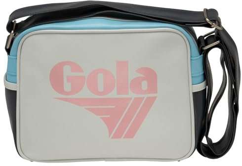 Gola Unisex Micro Redford Umhngetasche, Weiß/Kreide/Pink/Puderblau