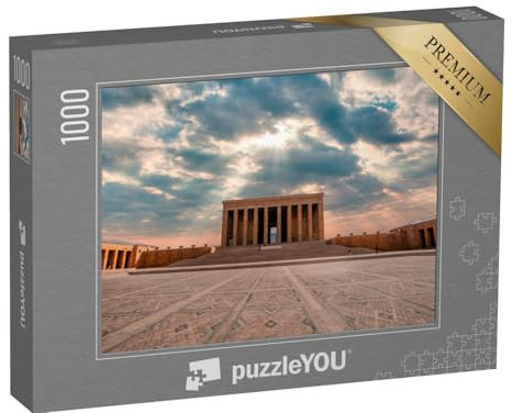 puzzleYOU: Puzzle 1000 Teile „Anitkabir: Mausoleum von Atatürk in Ankara“ – aus der Puzzle-Kollektion Türkei
