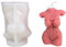 Fulenyi Silikon Kerzenform,silikonform Kerzen körper, Kerzen-Form,Kerzengießform,Candle Making Moulds, Mann Sexy Nackte Form, Mann Körper Gießform, Silikonform Männer und Frauen