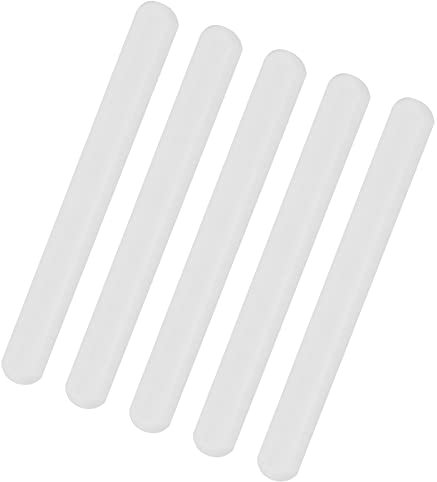 Wakects Lot de 5 Rouleaux Plastique à Pâtisserie sans Poignées en Polyéthylène pour Fondant, Pâte à Pizza, Biscuits, Pâtisserie et Pâtes, 23 x 2,7 cm