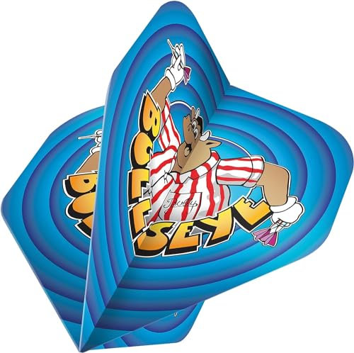 Bullseye Dart Flights | 100 Mikron Premium Extra Stark Standard Nr. 2 Flight (F3889)