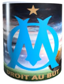 Print Corner Mug/Tasse Fan Zone Foot - Olympique Marseille (1)