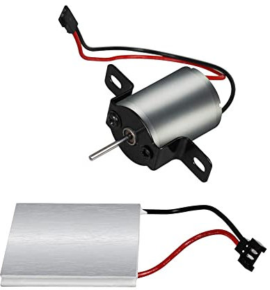 ZYNCUE Kaminventilator Motor & Stromerzeugung Blatt Set, Ersatz Kaminventilator Reparaturteile für Powered Stove Fan Holz/Holzbrenner - 1 Stück