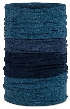 Buff®| Merino Move Multifunktionstuch Männlich Weiblich Erwachsene, Nahtlos, Eleganz, Warm, Ökologisch, Komfortabel, Mode, Modern, Urban, Temperaturregler, Einheitsgröße, Blau
