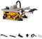 Table Saw 210mm 8 Inch Wood Cutting Saw Dust Free with Extension Portable Woodworking Machine (Standard X)