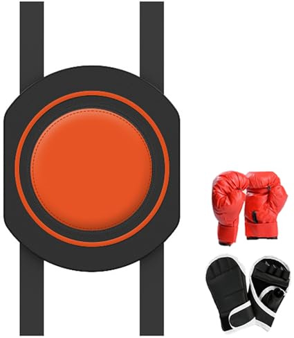 Wand-Schlagpolster für Kinder, Fitness-Kampf an der Wand montierter Boxsack MMA Muay Thai quadratischer Schaumstoff-Boxsack Kampfpolster Trittschutz mit 2 Paar Handschuhen,A,1
