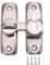 90/180 Degree Door Lock, 1PCS Barn Door Lock Safety Sliding Barn Door Lock Security Door Latch Small Gate Latches Hardware for Barn, Garden, Bathroom, Cabinet, Window, Sliding Door-Silver