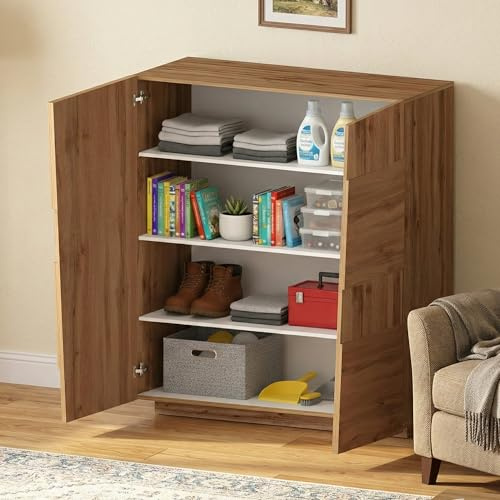 Dmora - Mehrzweckgarderobe 2-türiger Zulimo, Multifunktionsschrank, 2-türiger Schrank, 120x44h126 cm, Eiche