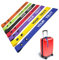 Etiquetas de equipaje personalizadas, etiquetas de identificación de nombre personalizadas para maleta de viaje, etiquetas de equipaje bordadas para detectar rápidamente maletas, bolsa de viaje