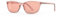 Bloomoak Gafas para migraña con tinte rosa, gafas FL-Flex para aliviar la sensibilidad a la luz con pantalla LED fluorescente, fotofobia y fatiga visual (Cinnamon Rose - 70% - Transparent Petal Pink)