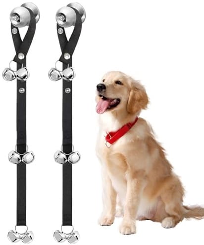 EHDWXVZM 2 Corde per Campanello per Animali Domestici, Campanelli per Addestramento per Animali Domestici, Forniture per Addestramento Vasino per Cani