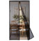 MAGICDOOR Zanzariera Magnetica Finestra 100x150cm, Fibra di Poliestere Colore Puro Tenda Zanzariera con Forte Magnete Traspirante Zanzariere Magnetiche per Camera Letto Soggiorno Porta ingresso-Nero