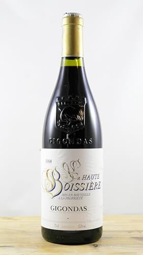 Gigondas La Haute Boissière Bouteille de Vin Millésime 1998