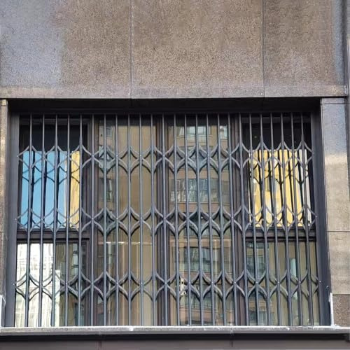 Klappbare Fenstergitter Faltbare Sicherheitsgitter for Fenster, individuell anpassbar, for Faltfenster im Haushalt, 39,4, 47,2, 59, 67 Zoll hoch(100x120cm/39.4x47.2in)