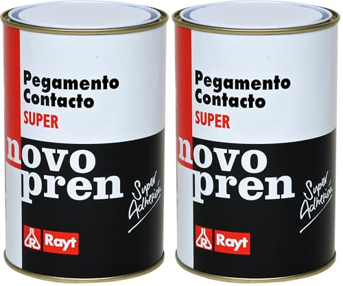 NOVOPREN 135-13 Super: Pegamento de Contacto Apto para Trabajos en Madera, estratificados plásticos o marroquinería. No Adecuado para PVC (Paquete de 2)