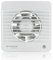 VENTS Silenta 100mm (4-Inch) Diameter Bathroom Extractor Fan with Humidity Sensor and Run-on-Timer. Outer size 157x159x21mm. Low energy consumption - White