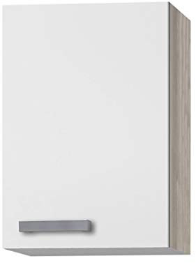 idealShopping GmbH Küchen Hängeschrank Genf O406-9 in weiß 40 cm
