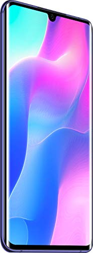 Xiaomi Mi Note 10 Lite Smartphone + Kopfhörer (16,43 cm (6,47″) FHD+ Display, 128GB interner Speicher, 6GB RAM, 64MP Rückkamera, 16MP Frontkamera, Dual-SIM, Android 10) Lila [Exklusiv bei Amazon]