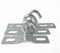 FSSTUD 5 Pcs 80mm Heavy Duty Wall Mount Ceiling Hook Chandelier Hook Ceiling Light Base Plate Iron Galvanized Pendant Fitting