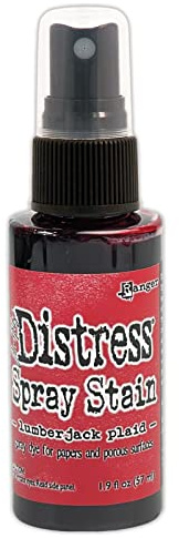 Ranger Tim Holtz Distress-Spray Stain-Lumberjack Plaid, 57 ml (1.9fl oz)