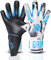 GRIPMODE Bandit Hybrid Torwarthandschuhe - Torhüter Handschuhe mit Belag aus Griptec® Latex für jedes Wetter - Fußball-Torwarthandschuhe für Kinder, Jugendliche & Erwachsene - Größe 10
