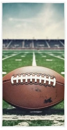 GAIREG American Football Handtücher Badezimmer, Handtuch für Badezimmer, Dusche, Hotel, Spa, 38,1 x 76,2 cm