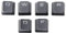 Kalttoy Rutschfeste Tastenkappe mit 6 Tasten, ABS-Hintergrundbeleuchtung, für K70, K65, K95, Strafe, mechanische Tastatur, FPS-Tastenkappen