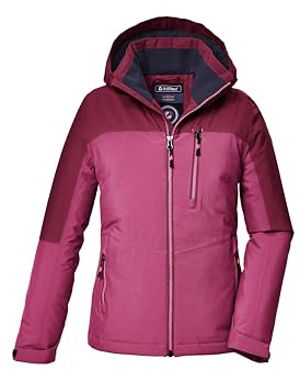 Killtec Mädchen Kow 353 Grls Jckt Funktionsjacke/Outdoorjacke mit Kapuze