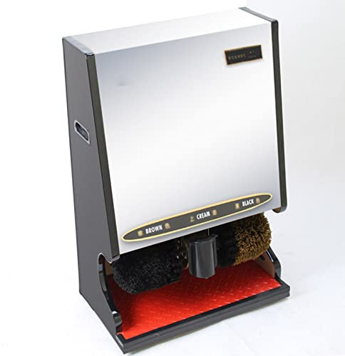WQZStar shoe polisher machine Automatic Shoes Cleaning Machine with Shoe Brush, Electric Shoe Polisher for Shoes Cleaning Machine with Shoe Brush, Electric Shoe Polisher for Household or Public Use