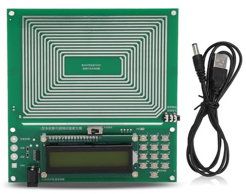 Generador de Ondas ,7 , 83 Hz Generador de Pulsos de Frecuencia Ultrabaja Sinusoidal Pura USB Recargable 0 , 01 100000 Hz Generador de Frecuencia Ajustable