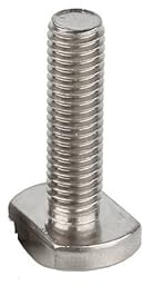 oipwtfbq 1/2/5 Stück M10 M12 M16 M20 Länge 20–130 mm Hammer T-Kopfschraube Aluminium Verbindungsschrauben for 20/30/40/45 Aluminiumprofile 304 Edelstahl(120mm (1pc),M16)