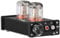 oiakus Mini Tube Headphone Amplifier, Valve Tube Amplifier, 2 Channel Audio Power Amp, with Treble Bass Control, for Passive Speakers/Subwoofer, with RCA AUX Jacks