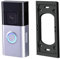 GESTECH Retro Adapter Mount Upgrade From Ring1st 2nd Generation Doorbell To Video Doorbell 2, 3, 3+, 4, Doorbell Plus, Doorbell Pro, Black, (2nd Gen To Doorbell 2, 3, 4, Plus, Pro)