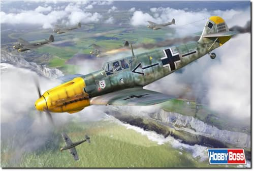 HobbyBoss 381792-1/48 Messerschmitt BF109E-4 - Maßstab 1:48