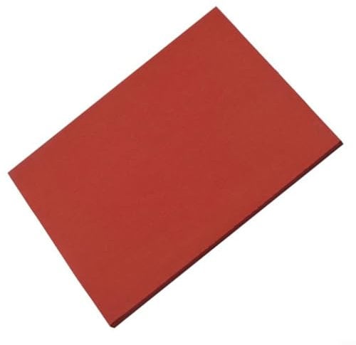 HOHOVYVY Silikonmatte Für Transferpresse,Hochtemperaturbeständige Silikonmatte Für Hitzepresse Rot(250x300x8mm)